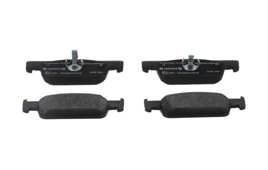 Brake pad set, disc brake FDB5558 Ferodo