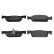 Brake pad set, disc brake FDB5558 Ferodo, Thumbnail 2