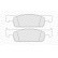 Brake pad set, disc brake FDB5558 Ferodo, Thumbnail 3