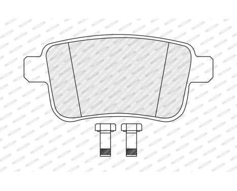 Brake pad set, disc brake FDB5559 Ferodo, Image 2
