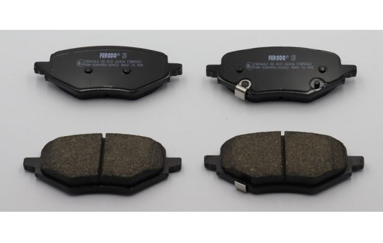 Brake pad set, disc brake FDB5562 Ferodo