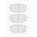Brake pad set, disc brake FDB5562 Ferodo, Thumbnail 2