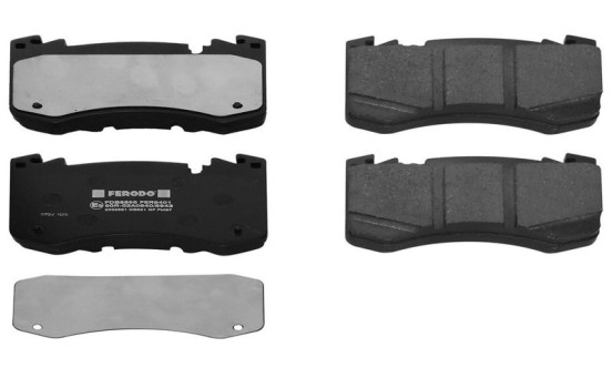 Brake pad set, disc brake FDB5566 Ferodo, Image 2