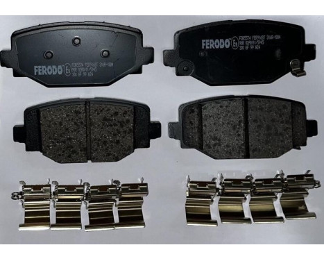 Brake pad set, disc brake FDB5574 Ferodo, Image 2