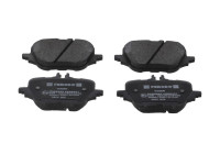 Brake pad set, disc brake FDB5593 Ferodo
