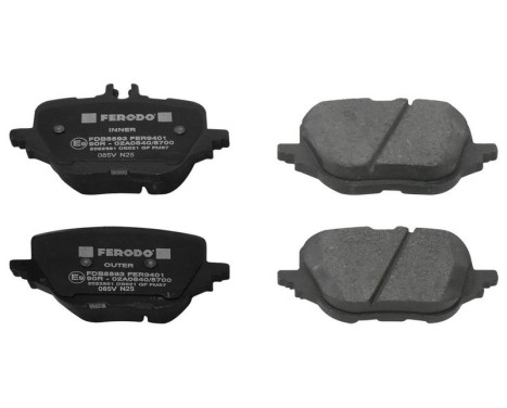 Brake pad set, disc brake FDB5593 Ferodo, Image 2