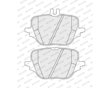 Brake pad set, disc brake FDB5593 Ferodo, Image 3