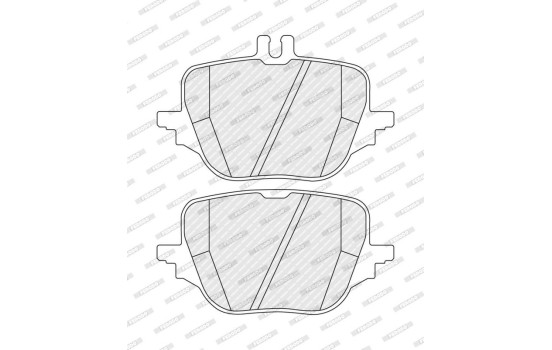 Brake pad set, disc brake FDB5593 Ferodo, Image 3