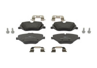 Brake pad set, disc brake FDB5606 Ferodo