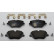 Brake pad set, disc brake FDB5606 Ferodo, Thumbnail 2