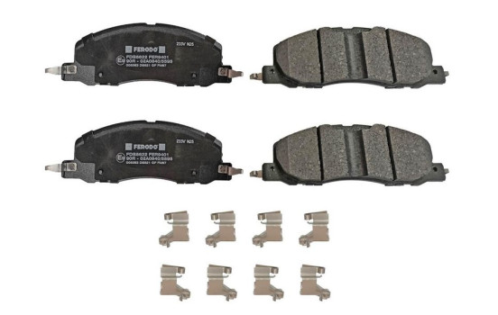 Brake pad set, disc brake FDB5622 Ferodo, Image 2