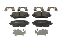 Brake pad set, disc brake FDB5633 Ferodo