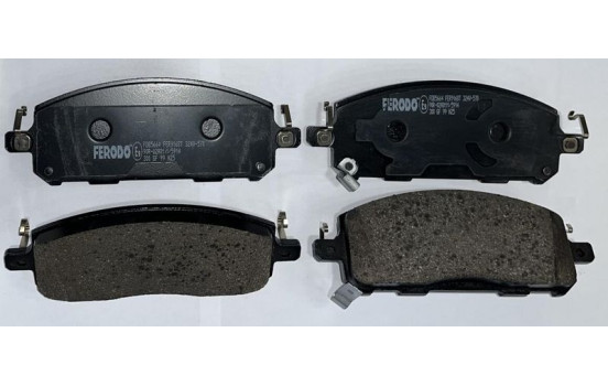 Brake pad set, disc brake FDB5664 Ferodo, Image 2