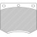 Brake pad set, disc brake FDS167 Ferodo Racing, Thumbnail 2