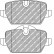 Brake pad set, disc brake FDS1806 Ferodo Racing