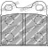 Brake pad set, disc brake FDS3 Ferodo Racing, Thumbnail 2