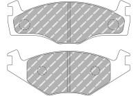 Brake pad set, disc brake FDS392 Ferodo Racing