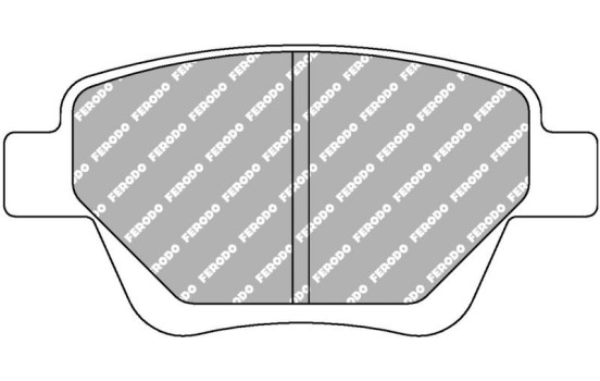 Brake pad set, disc brake FDS4316 Ferodo Racing