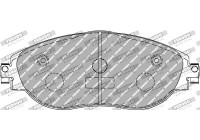Brake pad set, disc brake FDS4425 Ferodo Racing