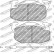 Brake pad set, disc brake FDS729 Ferodo Racing, Thumbnail 2