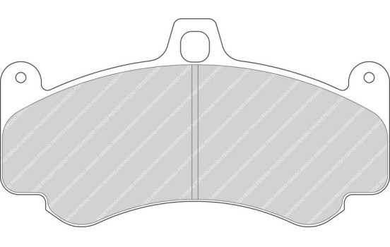 Brake pad set, disc brake FDSR3075 Ferodo Racing