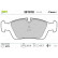 Brake Pad Set, disc brake FIRST 301018 Valeo