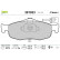 Brake Pad Set, disc brake FIRST 301033 Valeo