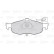 Brake Pad Set, disc brake FIRST 301033 Valeo, Thumbnail 2