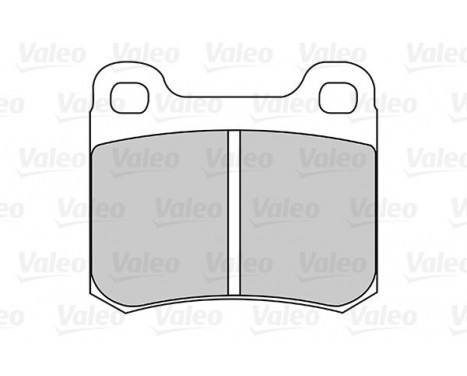 Brake Pad Set, disc brake FIRST 301105 Valeo, Image 2