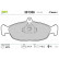 Brake Pad Set, disc brake FIRST 301356 Valeo