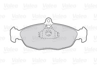 Brake Pad Set, disc brake FIRST 301356 Valeo