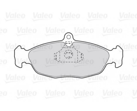 Brake Pad Set, disc brake FIRST 301356 Valeo, Image 2