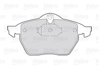 Brake Pad Set, disc brake FIRST 301454 Valeo