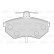 Brake Pad Set, disc brake FIRST 301484 Valeo, Thumbnail 2