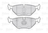 Brake Pad Set, disc brake FIRST 301753 Valeo