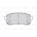 Brake Pad Set, disc brake FIRST 301867 Valeo, Thumbnail 2