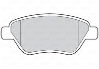 Brake Pad Set, disc brake FIRST 301913 Valeo