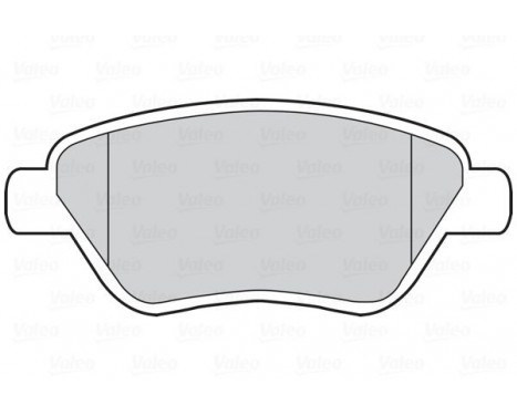 Brake Pad Set, disc brake FIRST 301913 Valeo, Image 2