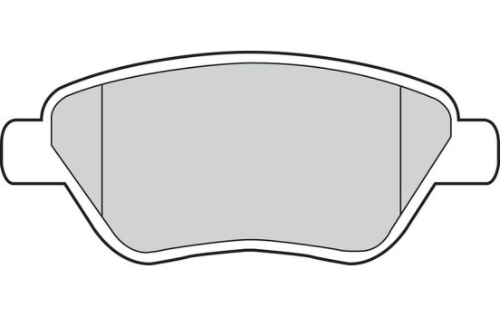 Brake Pad Set, disc brake FIRST 301913 Valeo, Image 2