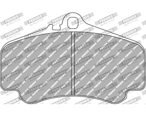 Brake pad set, disc brake FRP3050W Ferodo Racing, Image 2