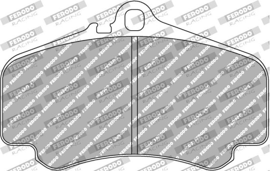Brake pad set, disc brake FRP3050W Ferodo Racing, Image 2