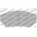 Brake pad set, disc brake FRP3085W Ferodo Racing, Thumbnail 2