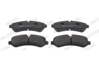 Brake pad set, disc brake FVR5187 Ferodo
