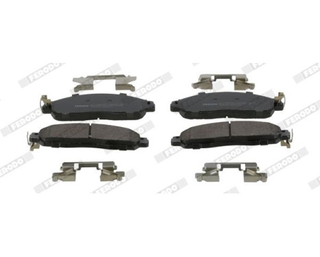 Brake pad set, disc brake FVR5284 Ferodo