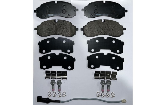 Brake pad set, disc brake FVR5539 Ferodo, Image 2
