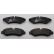 Brake pad set, disc brake FVR5596 Ferodo