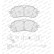 Brake pad set, disc brake FVR5630 Ferodo