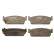 Brake Pad Set, disc brake GDB1002 TRW, Thumbnail 3