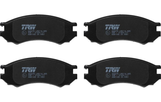 Brake Pad Set, disc brake GDB1005 TRW, Image 2