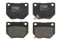 Brake Pad Set, disc brake GDB1007 TRW